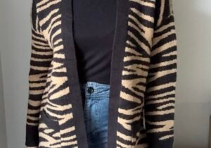 SACO ANIMAL PRINT LARGO